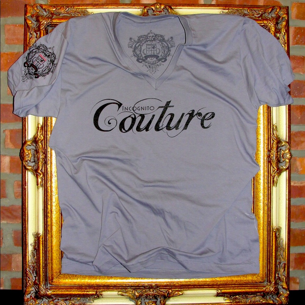 SYNAMATIQ LLC. x “INCOGNITO COUTURE” TEE.